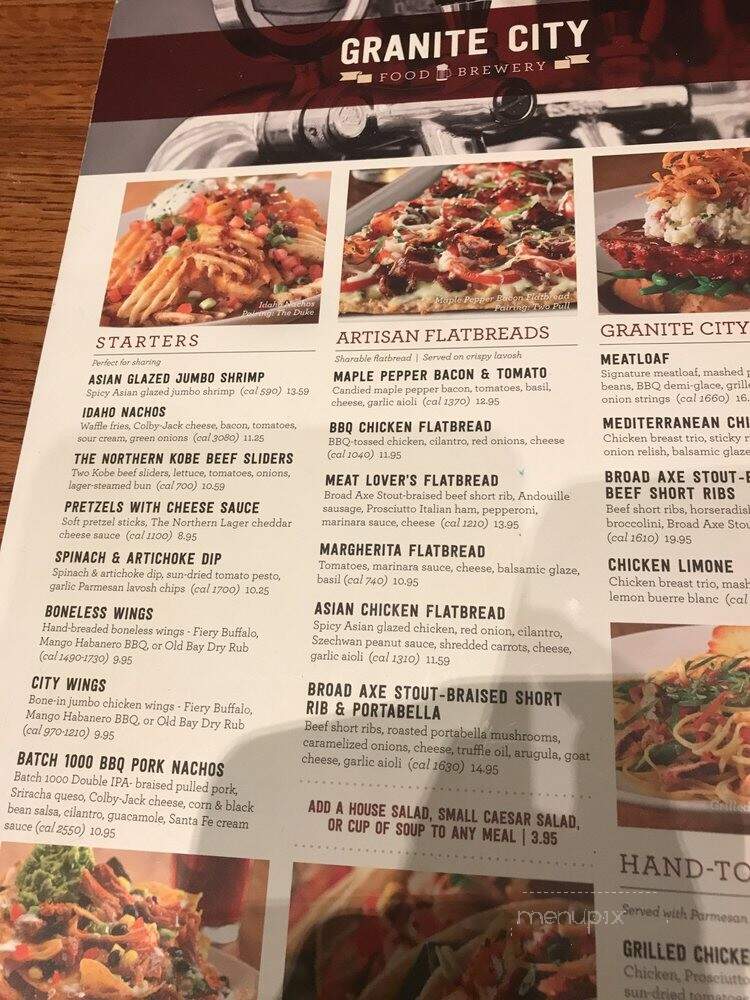 Gc Food & Brewery - Creve Coeur, MO menu_pic