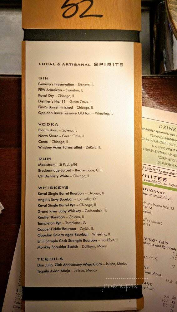 Seasons 52 - Schaumburg, IL menu_pic