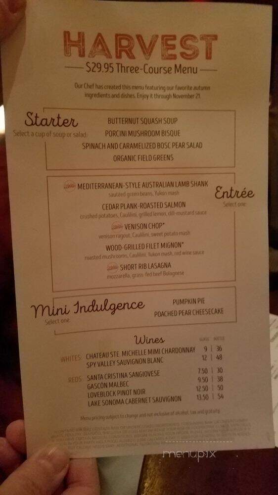 Seasons 52 - Schaumburg, IL menu_pic