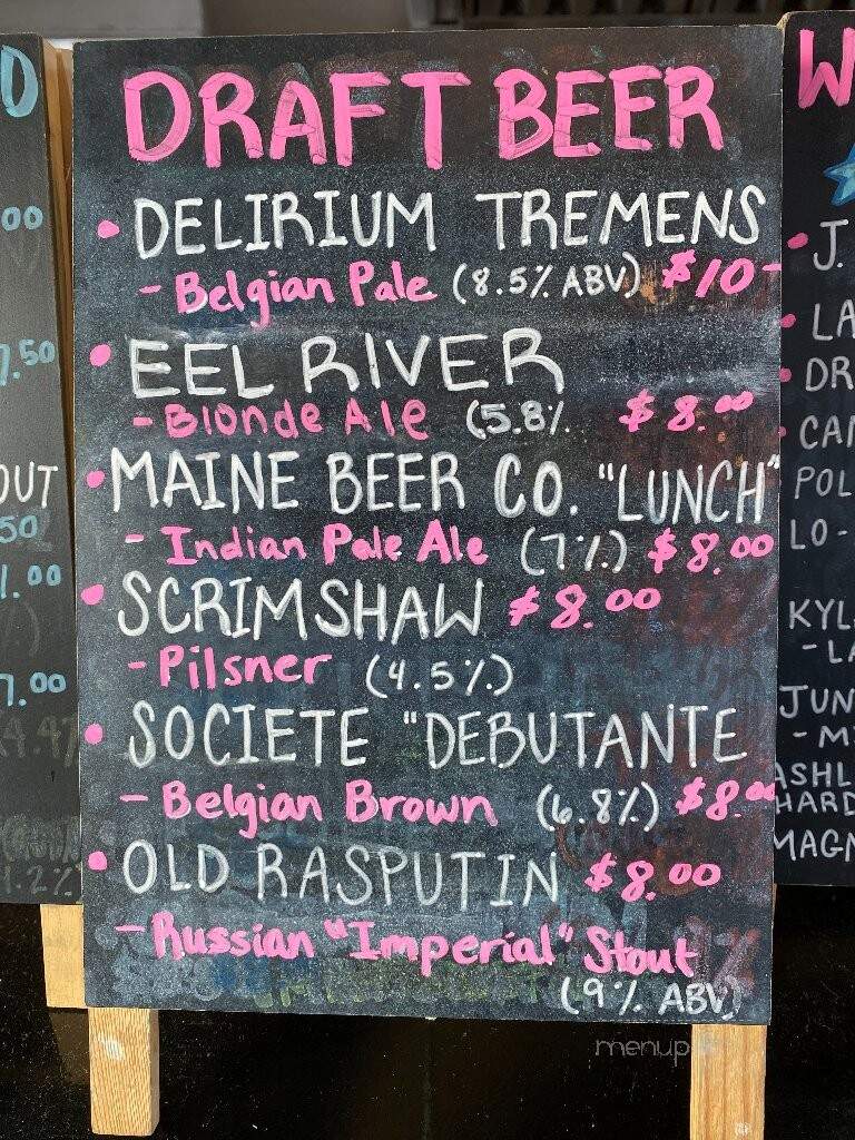 The Riders Club Cafe - San Clemente, CA menu_pic