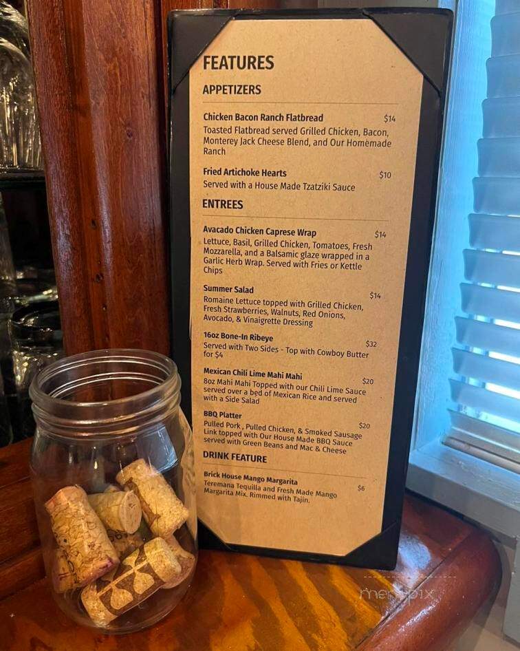Brickhouse Grill - Huntington, IN menu_pic
