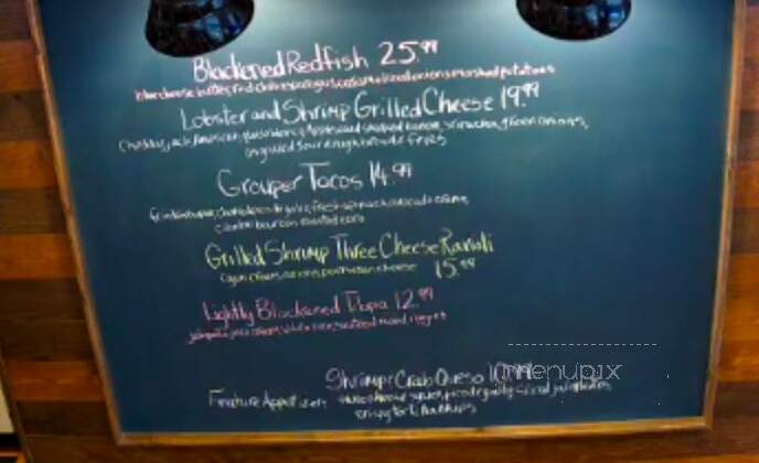 Half Shells Seafood Grill - Plano, TX menu_pic