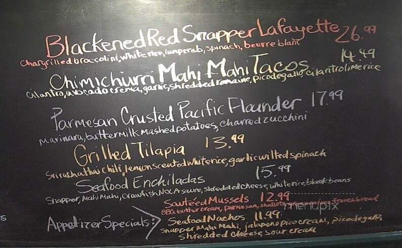 Half Shells Seafood Grill - Plano, TX menu_pic