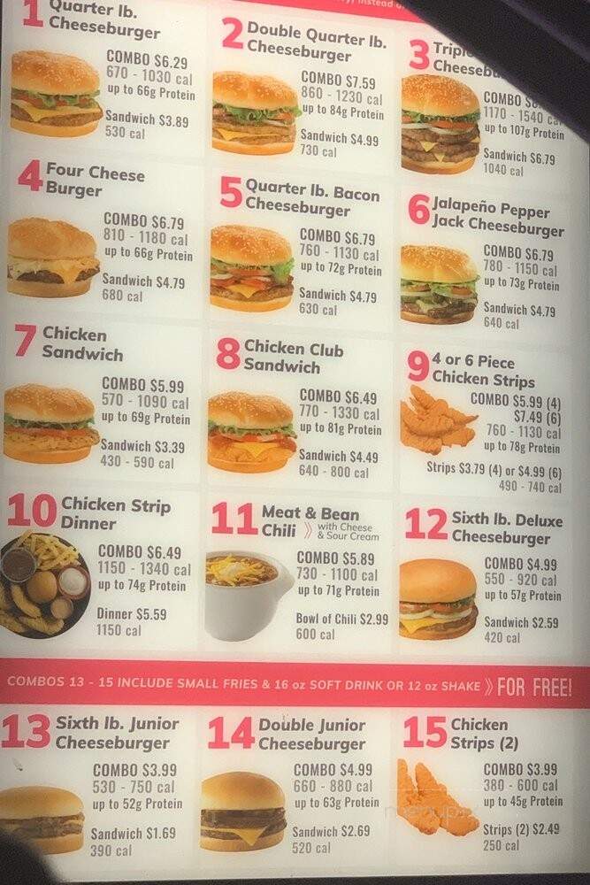 Braum's Ice Cream & Dairy - Garland, TX menu_pic
