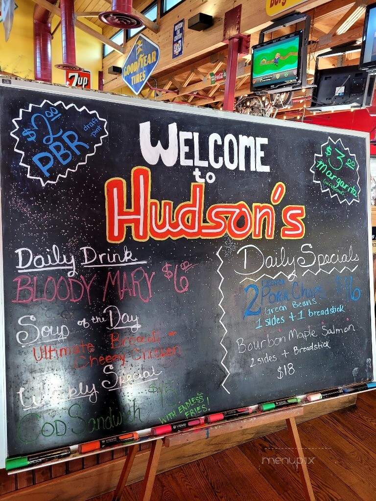 Hudson's Classic Grill - Marquette, MI menu_pic