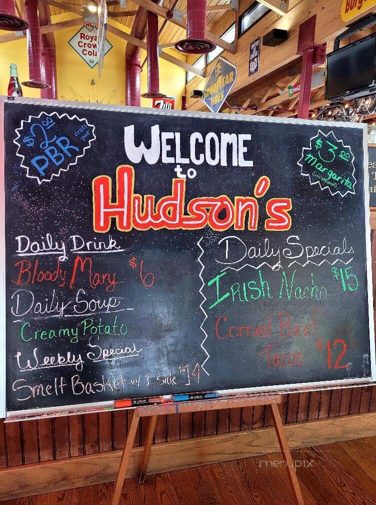 Hudson's Classic Grill - Marquette, MI menu_pic