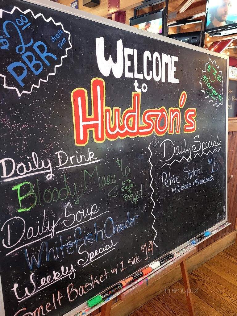 Hudson's Classic Grill - Marquette, MI menu_pic