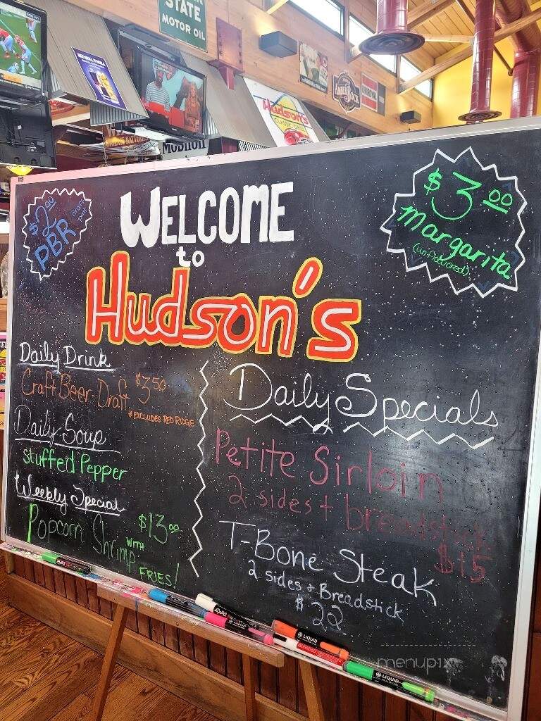 Hudson's Classic Grill - Marquette, MI menu_pic