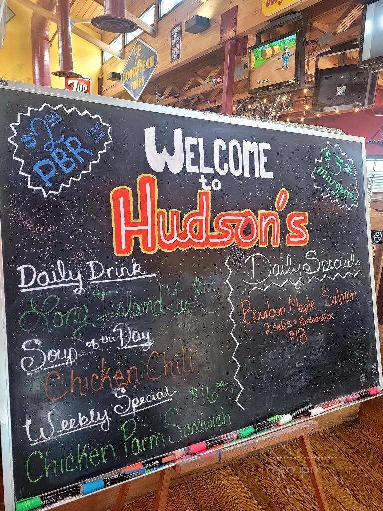 Hudson's Classic Grill - Marquette, MI menu_pic