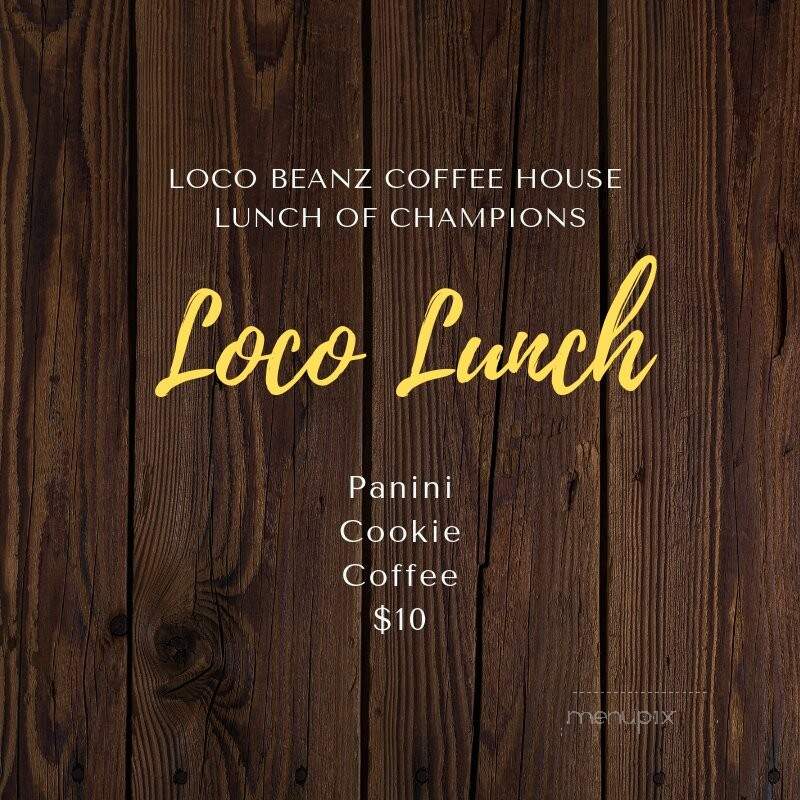 Loco Beanz Coffee House Gorebay - Gore Bay, ON menu_pic