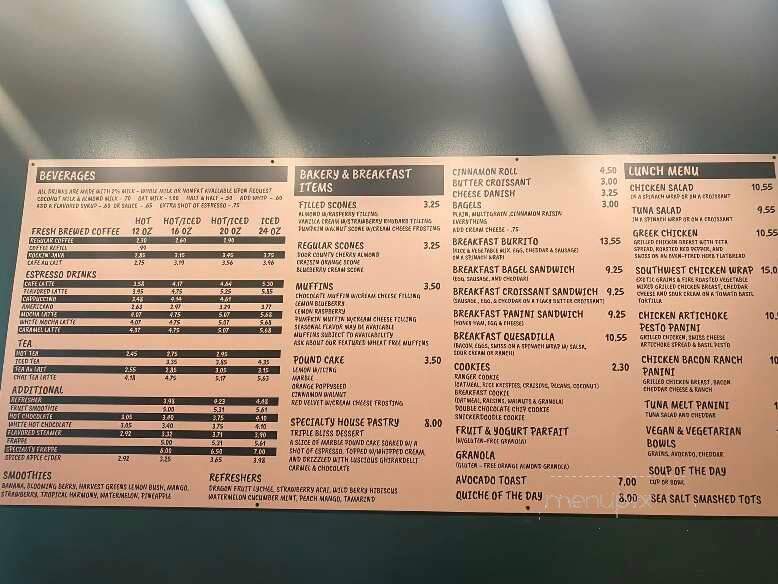 Higher Grounds Coffee - Freeport, IL menu_pic