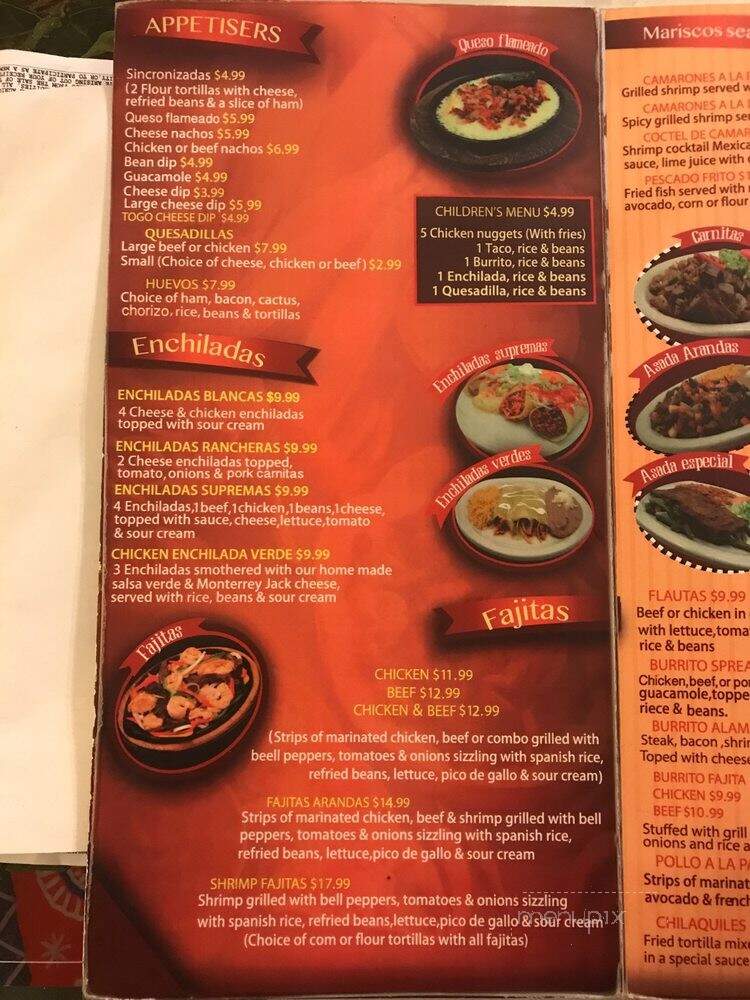 Taqueria Arandas - Kansas City, KS menu_pic