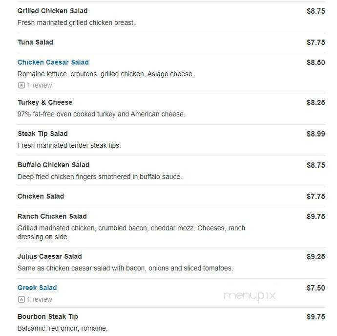 Anthony's Pizza & Subs - Marshfield, MA menu_pic
