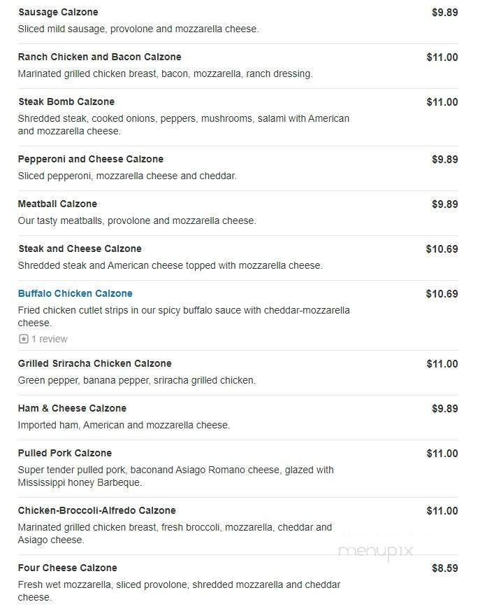 Anthony's Pizza & Subs - Marshfield, MA menu_pic