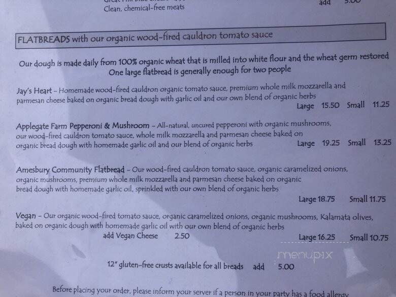 Flatbread Co - Amesbury, MA menu_pic