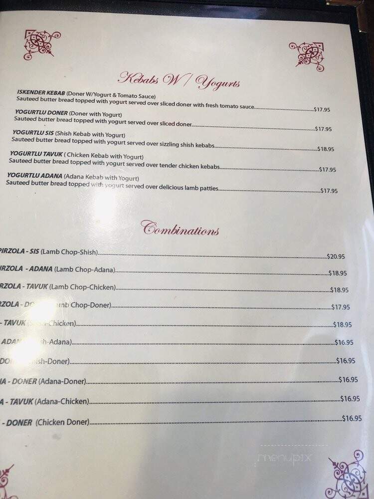 Toros Restaurant - Paterson, NJ menu_pic