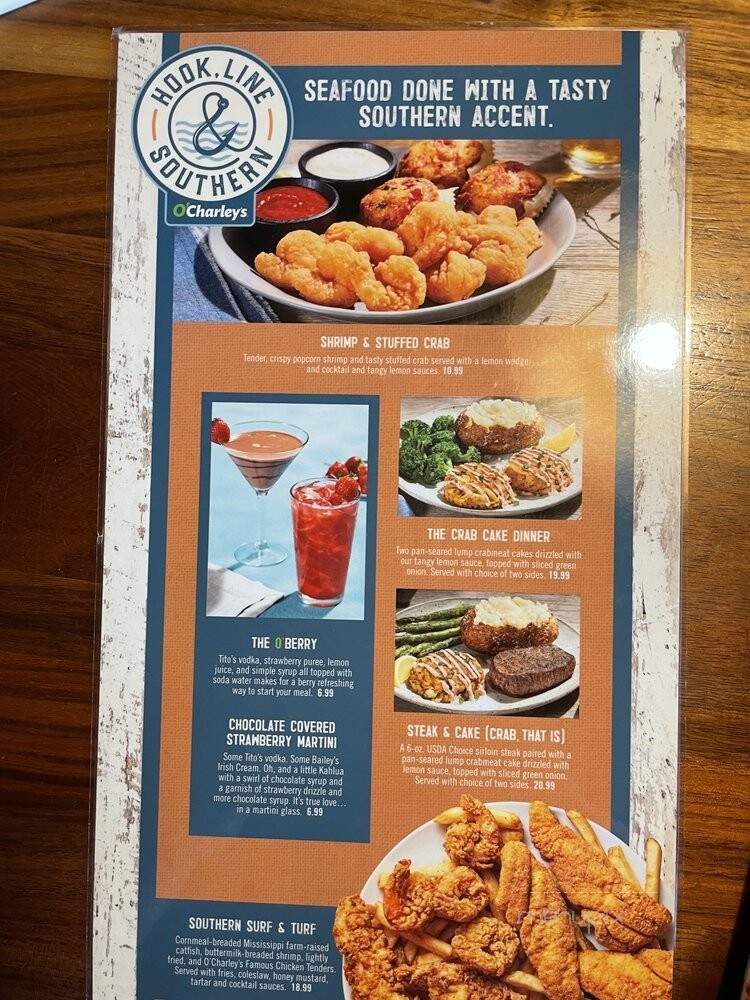 O'Charley's - Hickory, NC menu_pic