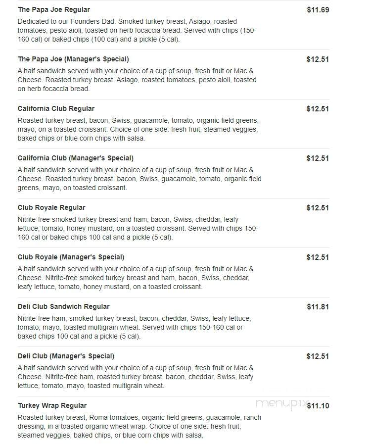 Jason's Deli - Huntersville, NC