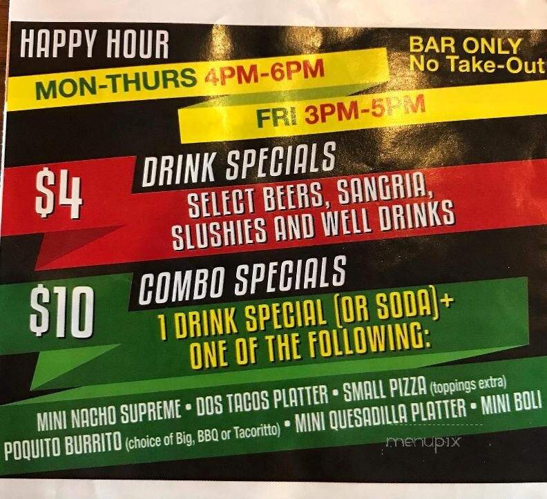 Mexitaly - York, PA menu_pic
