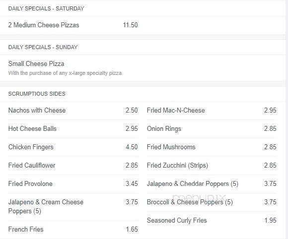 Premiere Pizza - Delmont, PA menu_pic