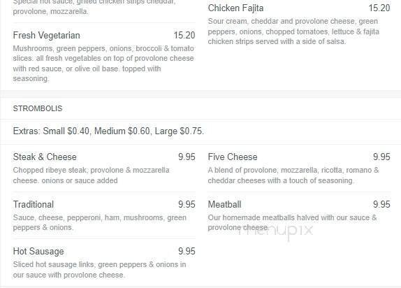Premiere Pizza - Delmont, PA menu_pic