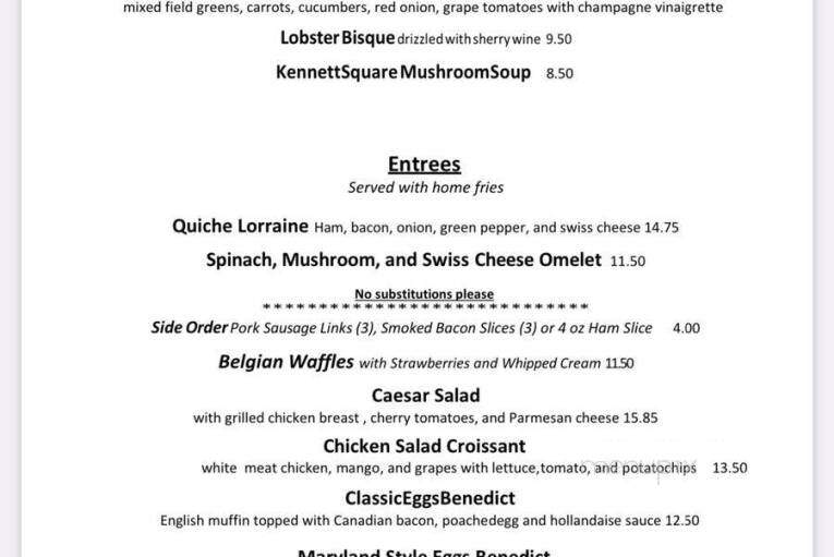 Ship Inn - Exton, PA menu_pic