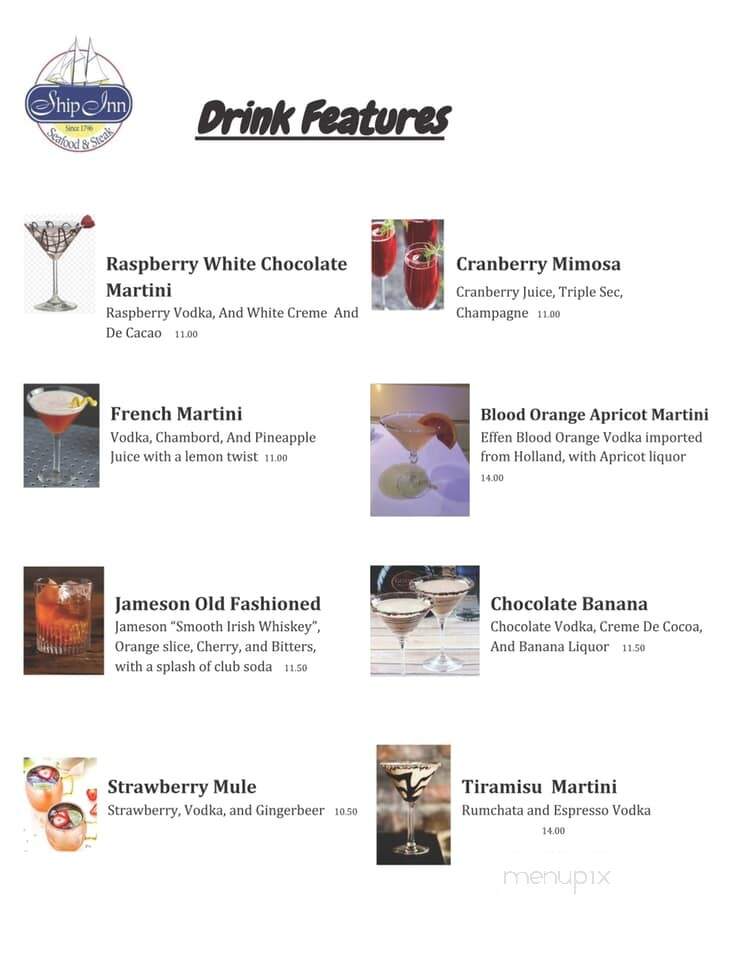 Ship Inn - Exton, PA menu_pic