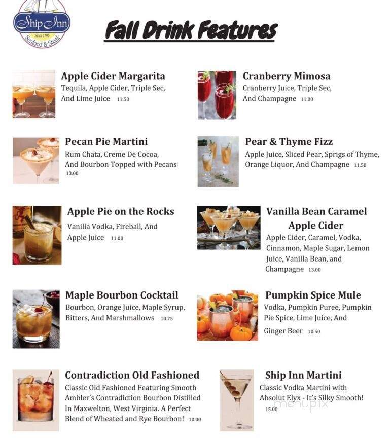Ship Inn - Exton, PA menu_pic