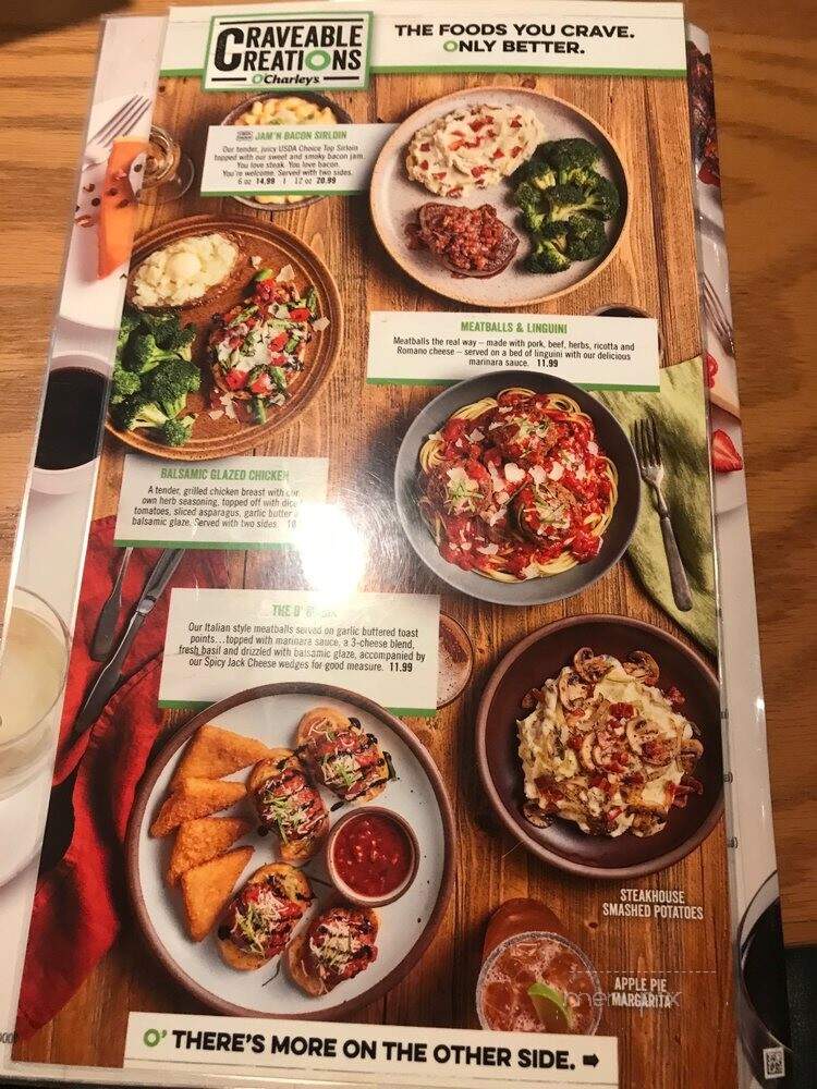 O'Charley's - Gallatin, TN menu_pic
