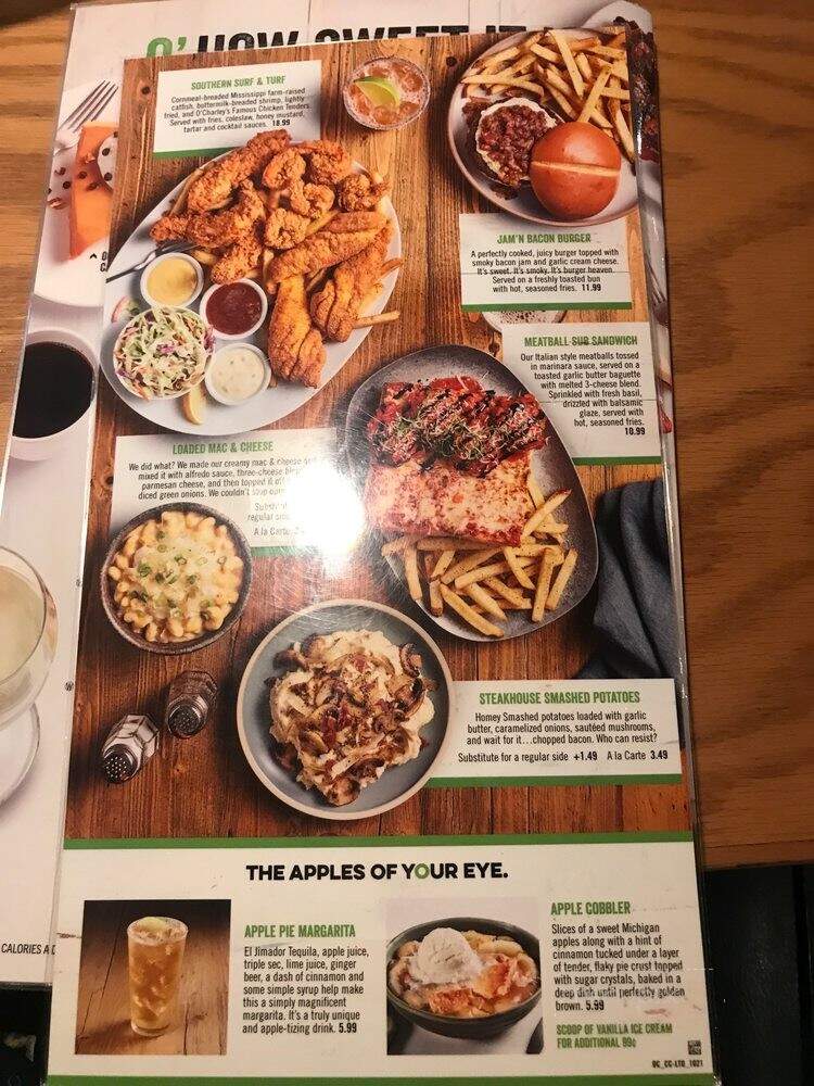 O'Charley's - Gallatin, TN menu_pic