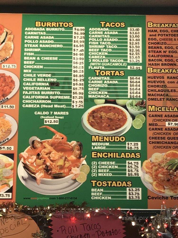 Salsa Mexican Food - Ramona, CA