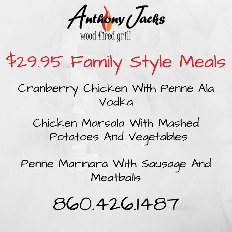 Anthony Jack's Woodfire Grille - Southington, CT