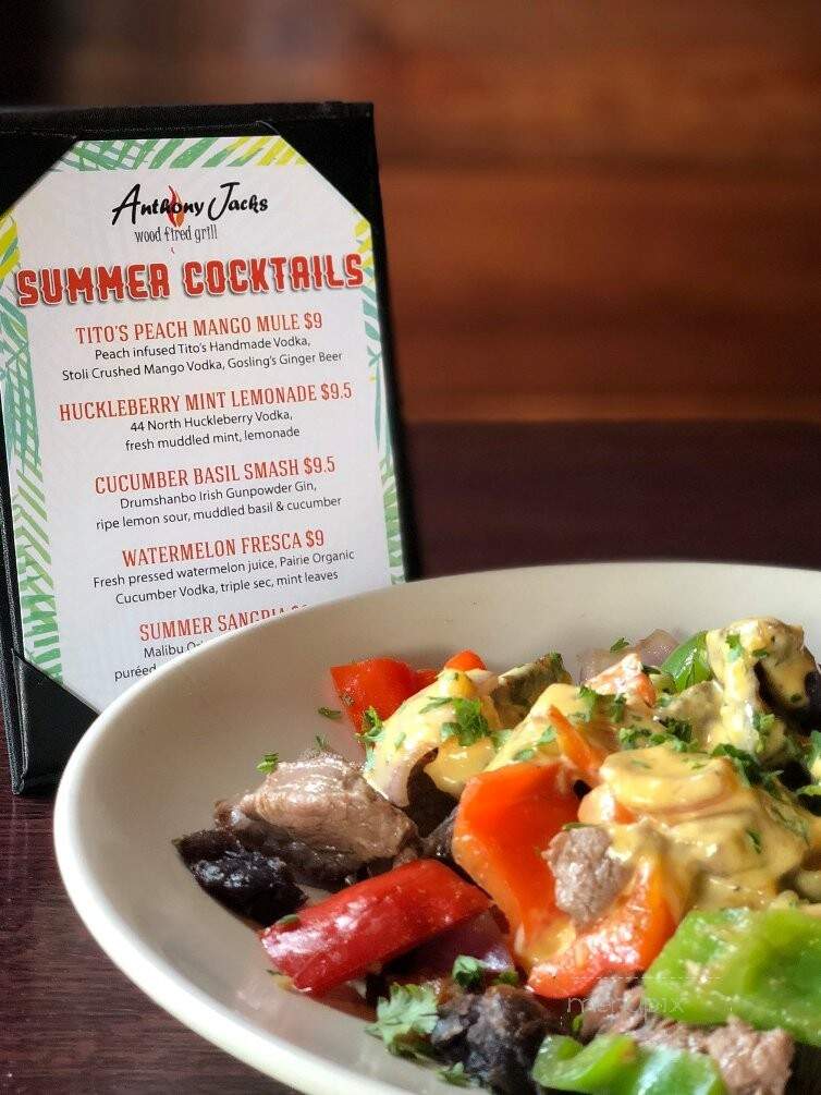 Anthony Jack's Woodfire Grille - Southington, CT menu_pic