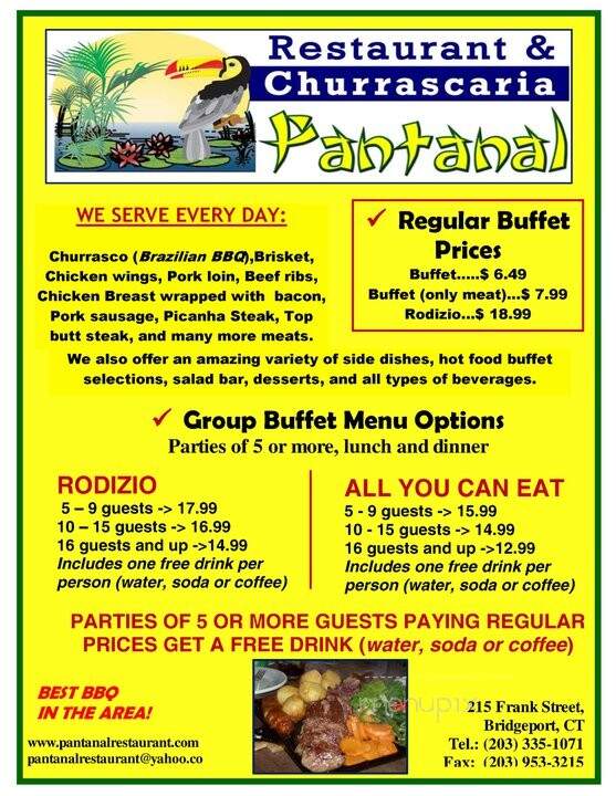 Pantanal Restaurant - Bridgeport, CT