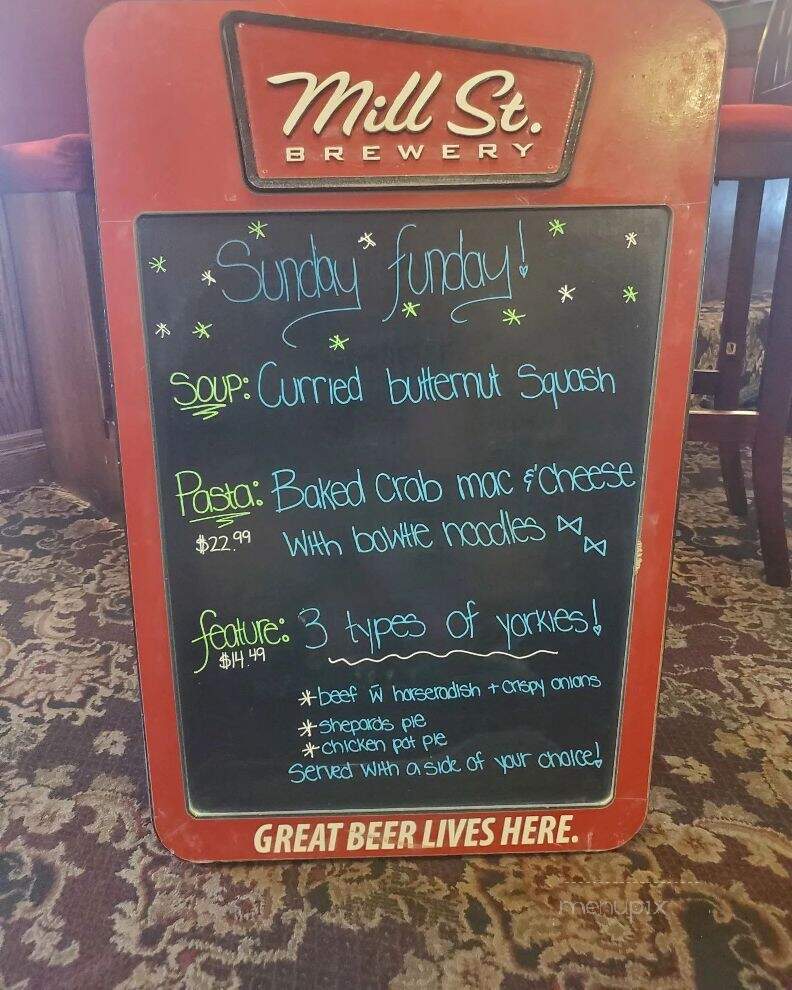 The Butcher & Banker Pub - Beamsville, ON menu_pic