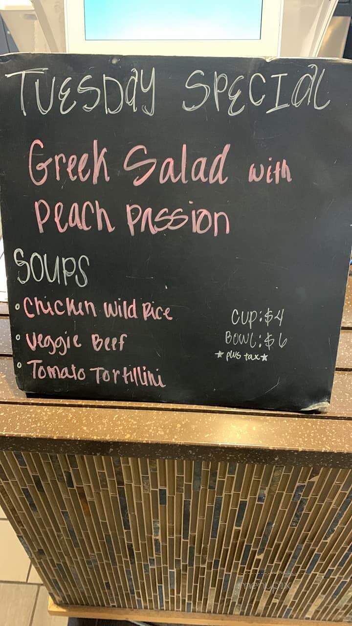 Bixby's - Grand Rapids, MN menu_pic