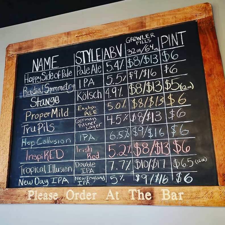 Goodwater Brewery - Williston, VT menu_pic