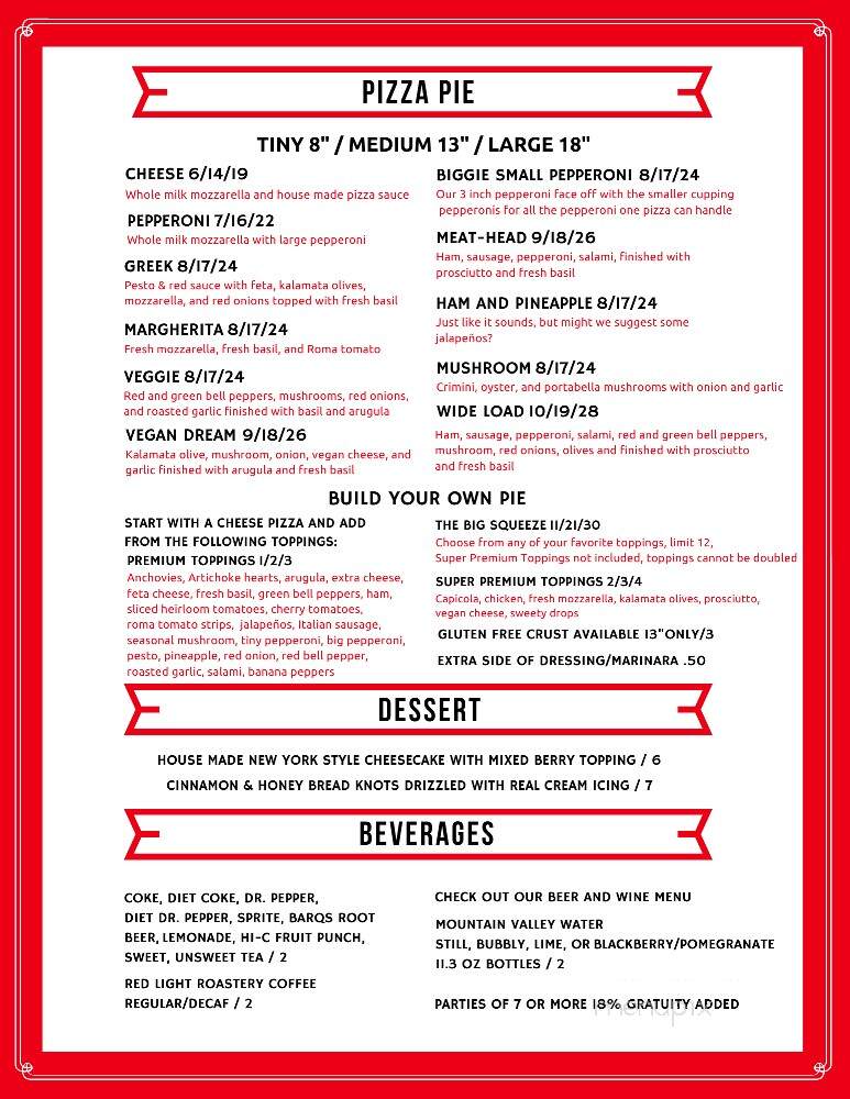 SQZBX Brewery & Pizza - Hot Springs, AR menu_pic