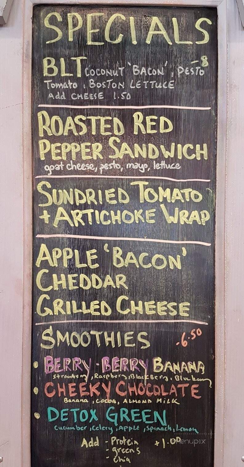 The Cackling Goose Market - Sackville, NB menu_pic