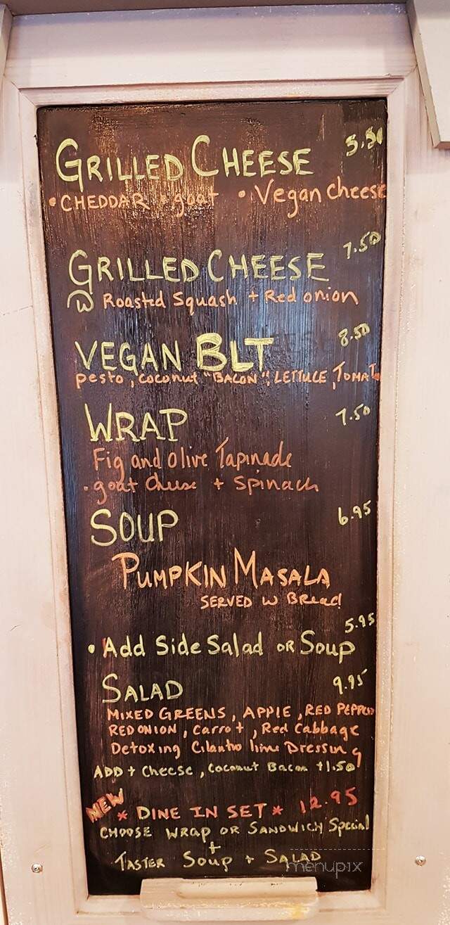 The Cackling Goose Market - Sackville, NB menu_pic