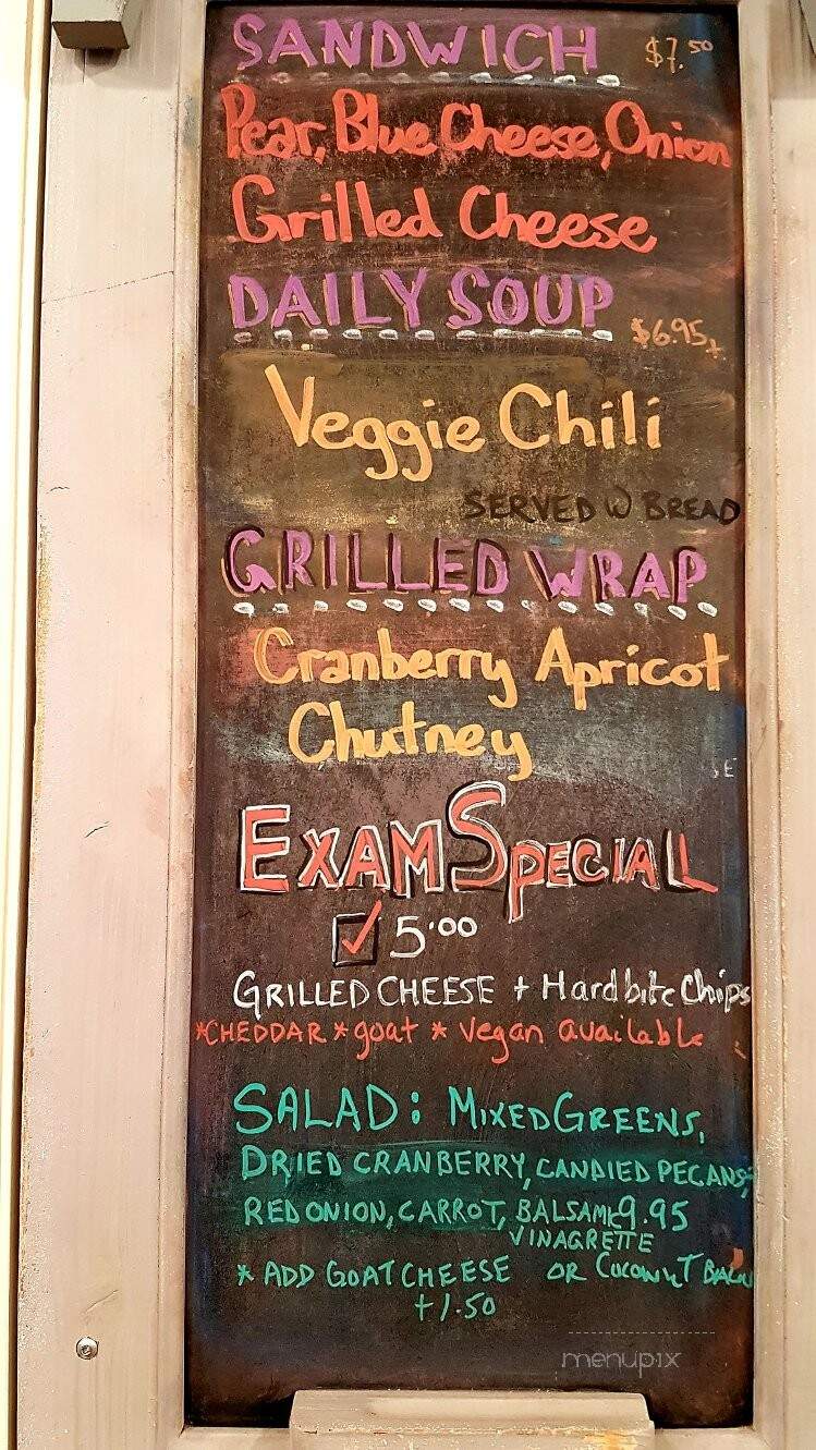 The Cackling Goose Market - Sackville, NB menu_pic
