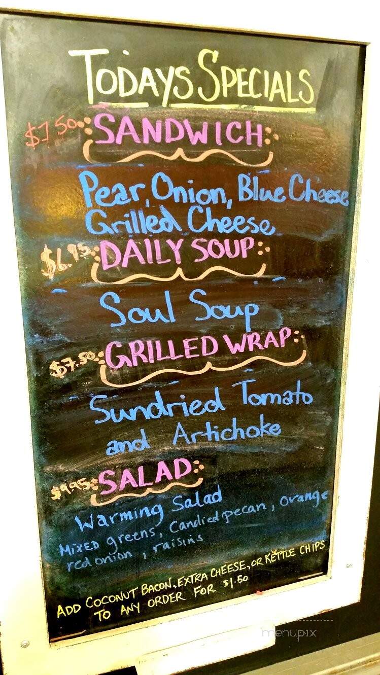 The Cackling Goose Market - Sackville, NB menu_pic