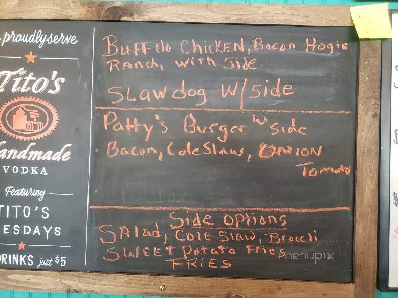 Sand Bar & Grille - Hiawassee, GA menu_pic