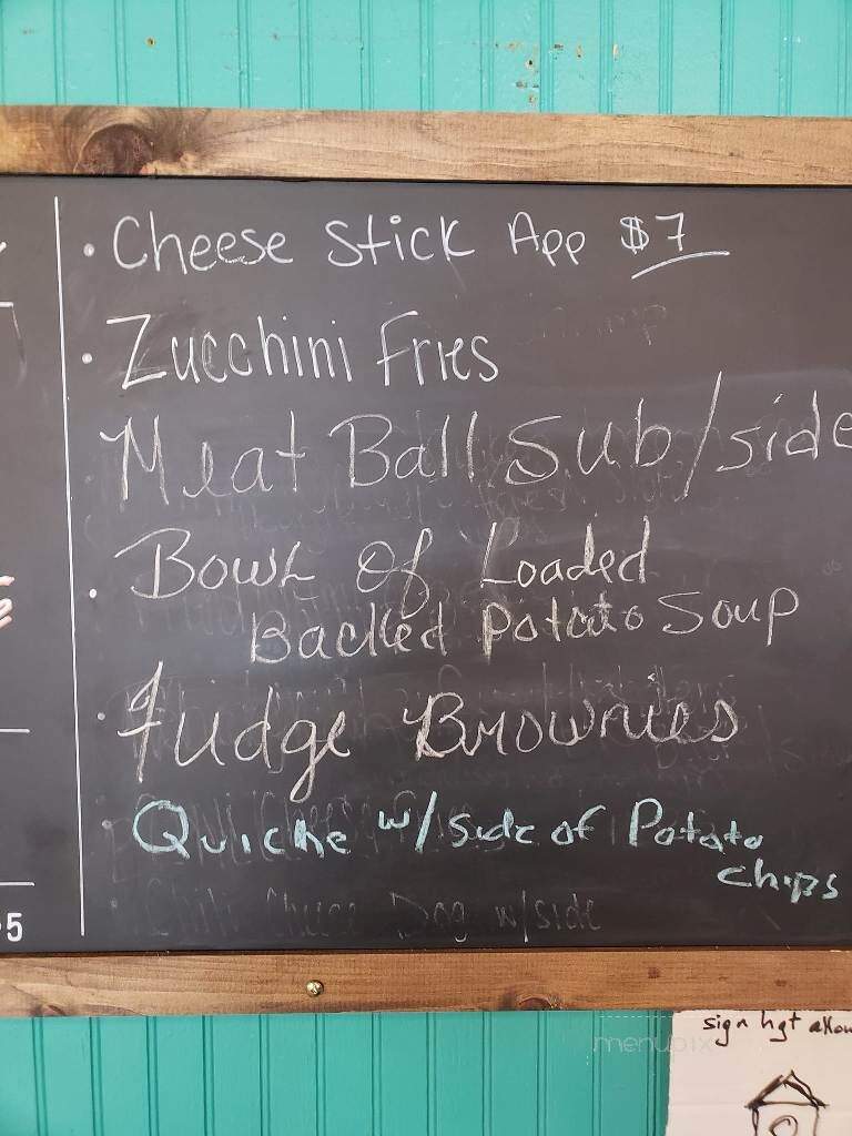 Sand Bar & Grille - Hiawassee, GA menu_pic