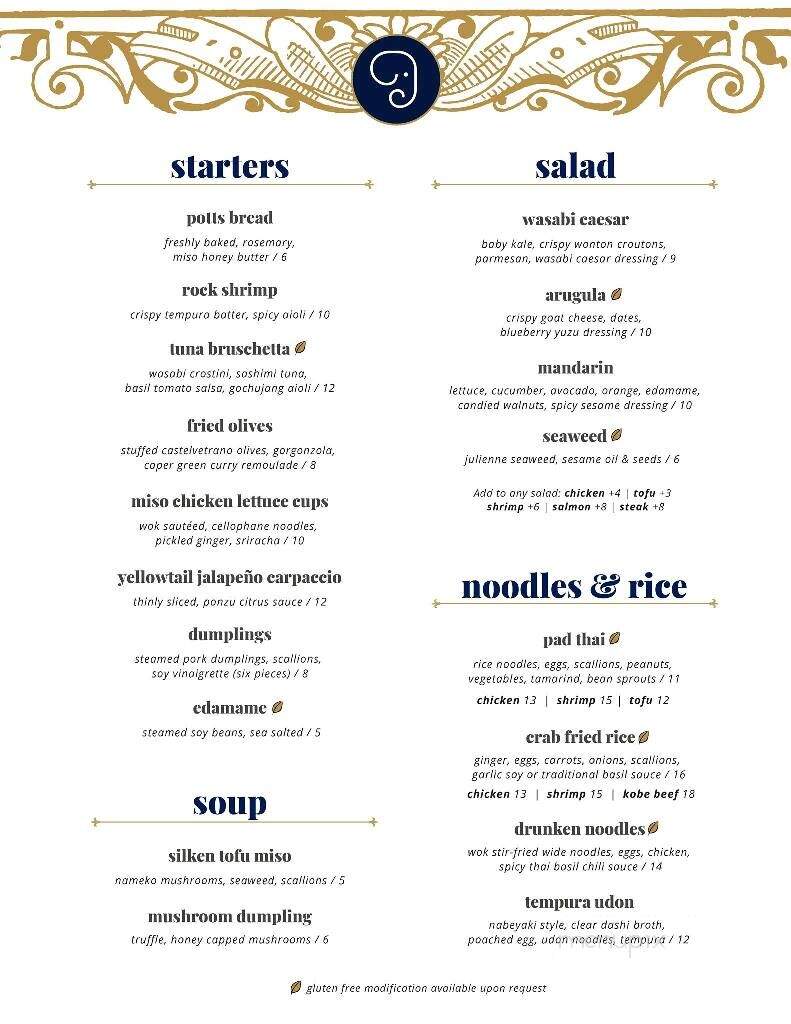 The Blue Elephant - Pottstown, PA menu_pic