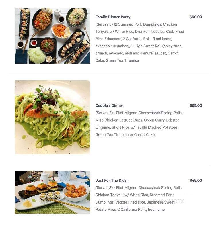 The Blue Elephant - Pottstown, PA menu_pic