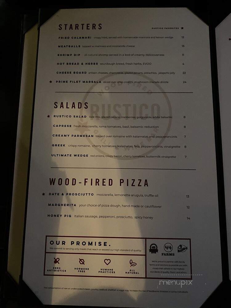 Rustico Wood Fired Grill and Wine Bar - Flower Mound, TX