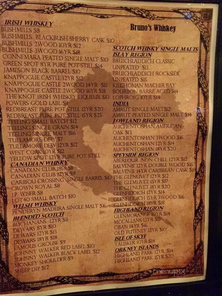 Johnny's Secret Pizzeria - Huntington Beach, CA menu_pic