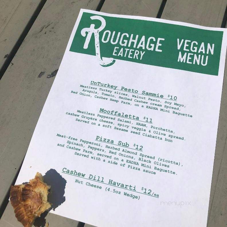 Roughage Eatery - Winnipeg, MB menu_pic