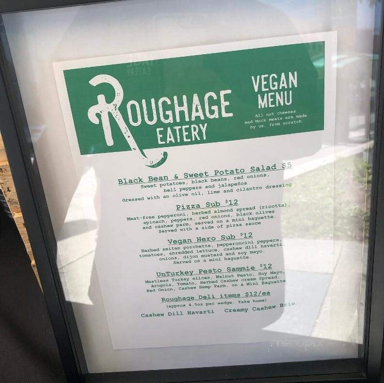 Roughage Eatery - Winnipeg, MB menu_pic